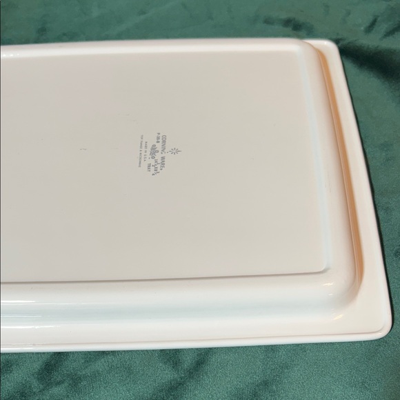 Vintage Corningware Serving Tray Blue Cornflower Design - Picture 5 of 6